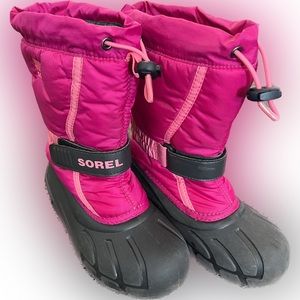 Sorel Girls Winter Snow Boots Size 1